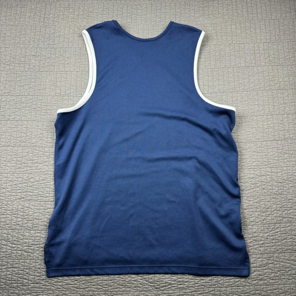 Vintage Nike Alpha Project Basketball Jersey Mens XXL Navy Blue Mesh Tank Top